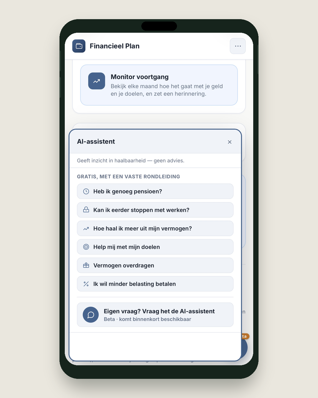 Financieel Plan: AI-assistent